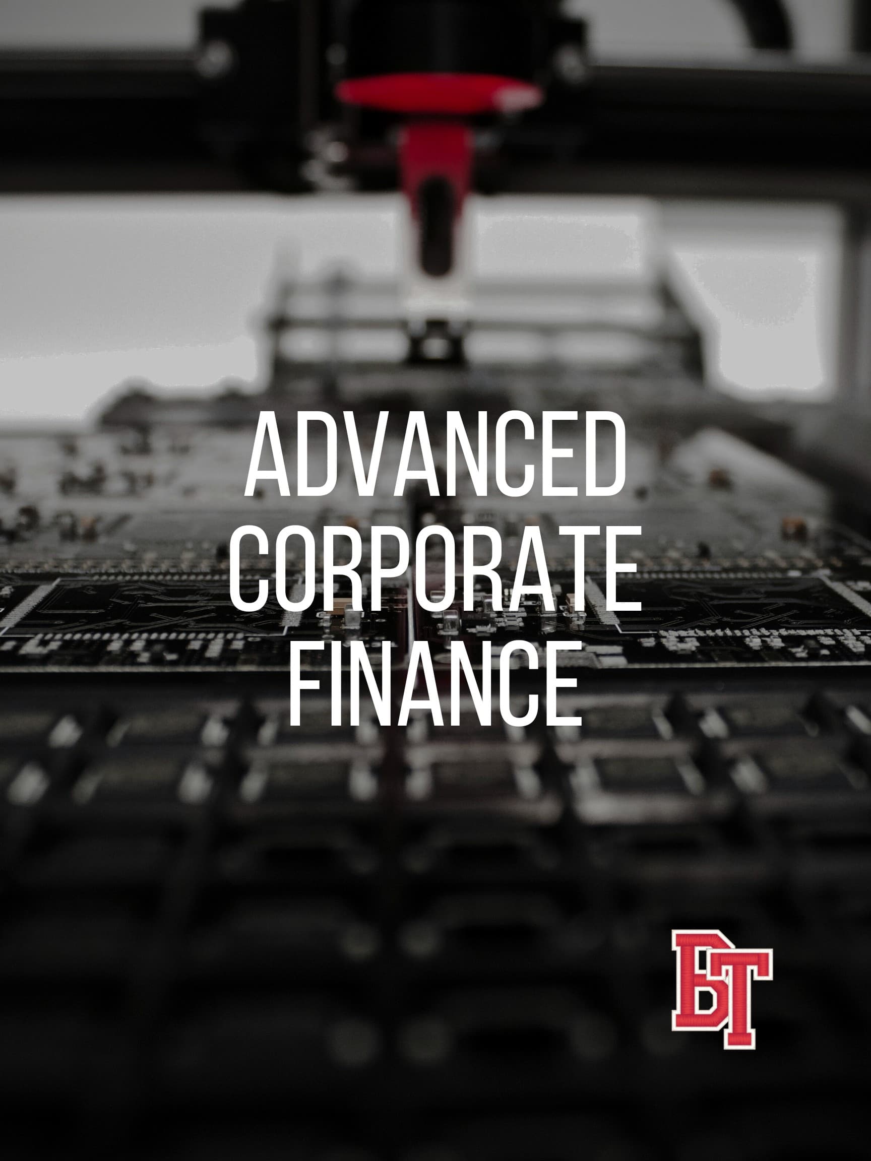 Advanced Corporate Finance Textbook