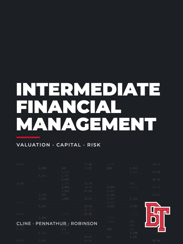 Intermediate Financial Management Textbook