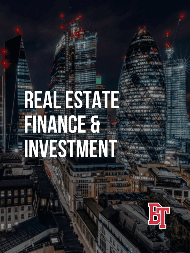 Real Estate Finance & Investment Textbook Cover